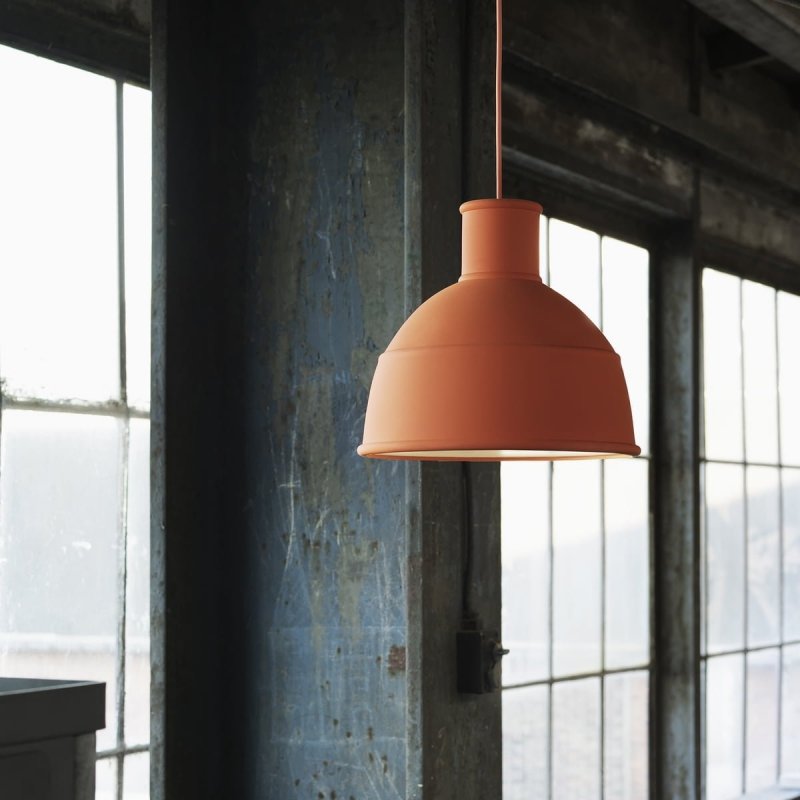Muuto UNFOLD Lampa Silikonowa 32 cm Czarna