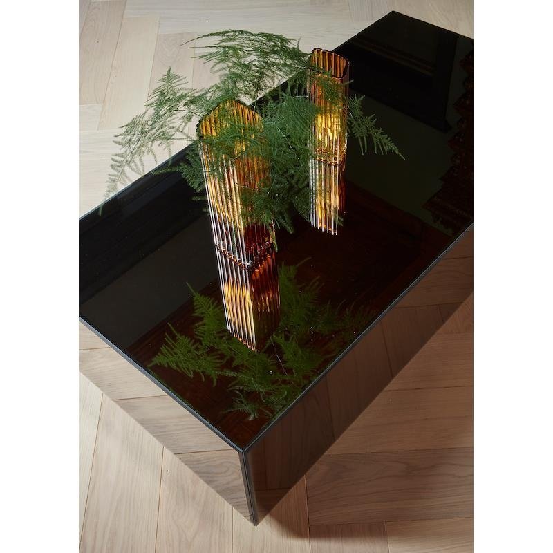 Aytm SPECULUM Stolik Lustrzany 120x60 cm Brązowy