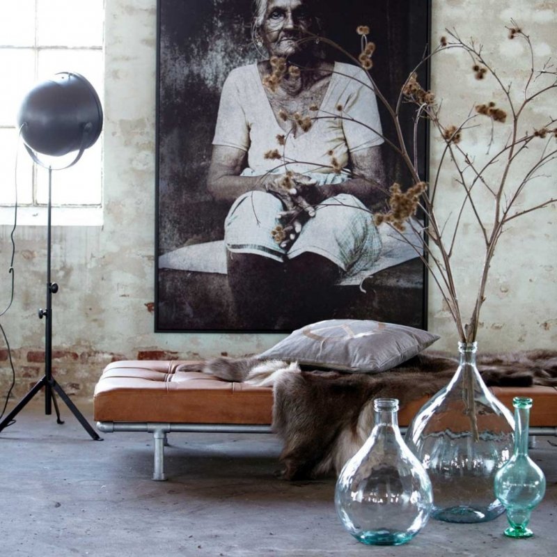 House Doctor ADDITION Leżanka w Industrialnym Stylu