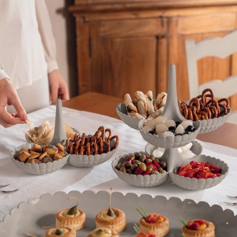 Guzzini TIFFANY Etażerka na Przekąski / Żółta