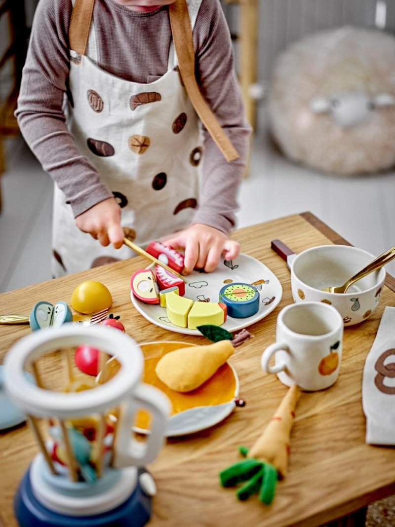 Bloomingville AGNES Ceramiczny Zestaw Naczyń dla Dzieci / 3 El.