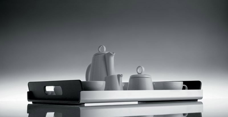 Alessi VASSILY Taca do Serwowania 45 cm - Czarna