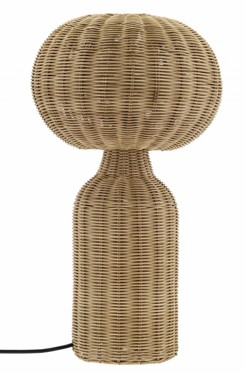 Villa Collection VINKA Lampa Stołowa z Rattanu - Naturalna