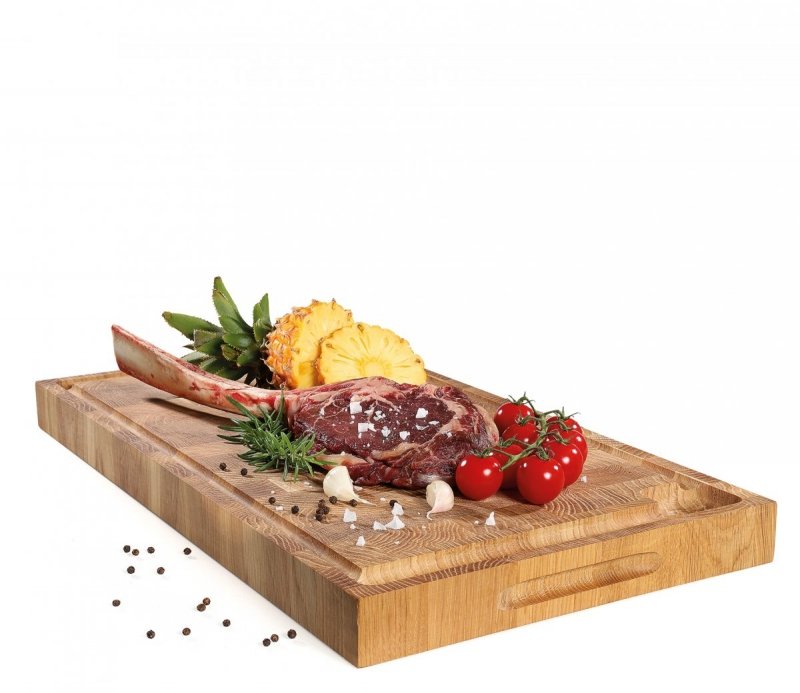 Zassenhaus OAK Drewniana Deska / Blok do Krojenia Typu End Grain 54 cm Dębowy