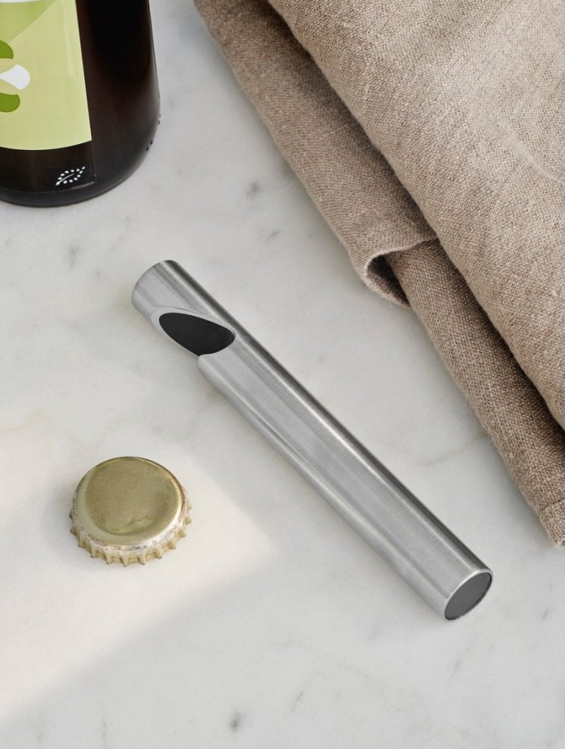 Stelton ORIGINAL Stalowy Otwieracz do Butelek / Srebrny