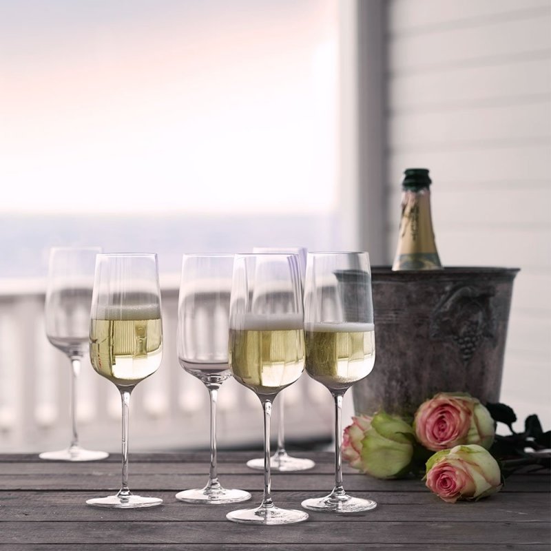 Holmegaard BOUQUET Kieliszki do Szampana 290 ml / 6 Szt.