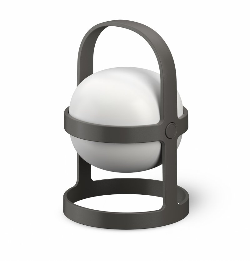 Rosendahl SOFT Bezprzewodowa Solarna Lampa LED 25 cm / Szara