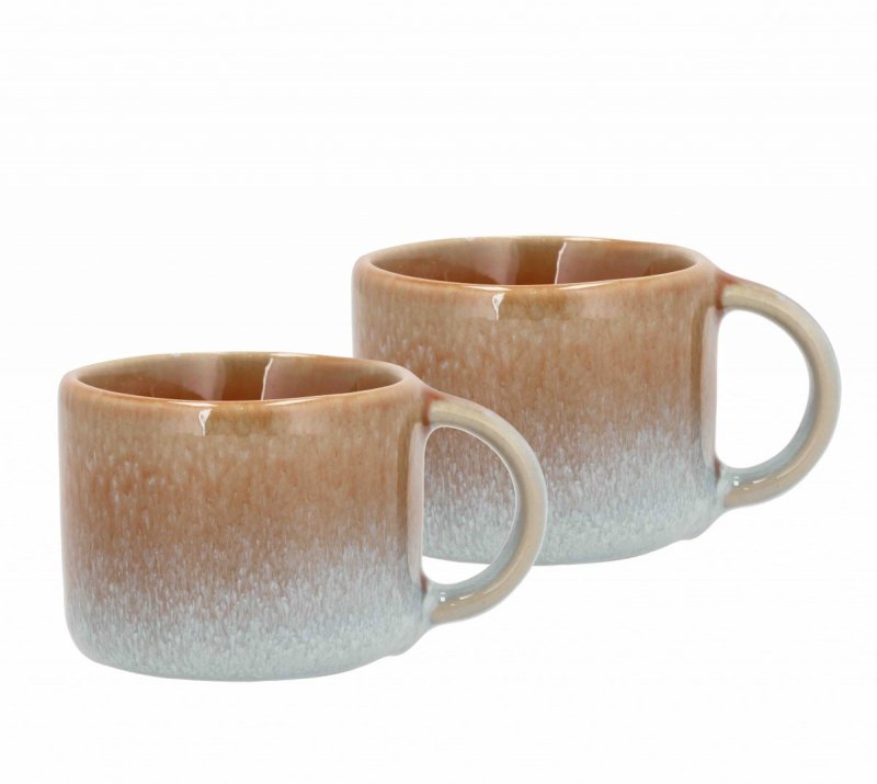 Villa Denmark STYLES Filiżanki do Kawy Espresso 80 ml 2 Szt. / Amber