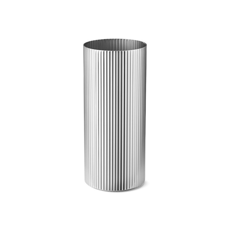 Georg Jensen BERNADOTTE Stalowy Wazon 11,8 cm / Srebrny