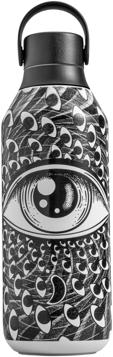 Chilly's SERIES 2 Stalowa Butelka Termiczna 500 ml z Grafiką / Studio Oko