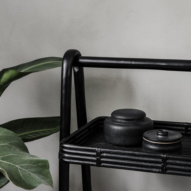 House Doctor ORGA Stojak Rattanowy - Organizer - Naturalny