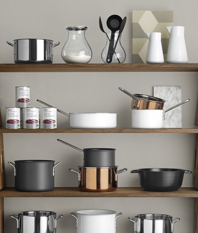 Eva Solo TRIO WHITE LINE Garnek 3,8 l Biały