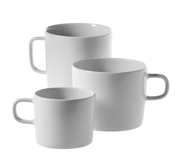 A di Alessi PlateBowlCup  Filiżanka do Espresso Biała