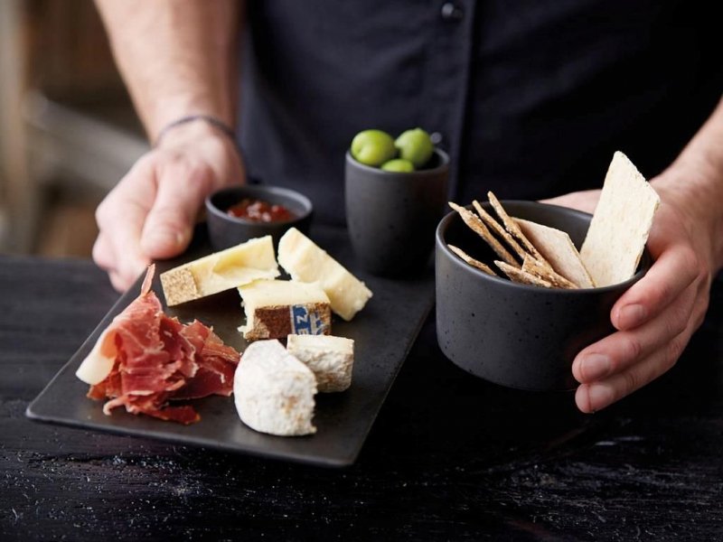 Bitz BLACK Miseczka Mini 7,5 cm Czarna 6 Szt.