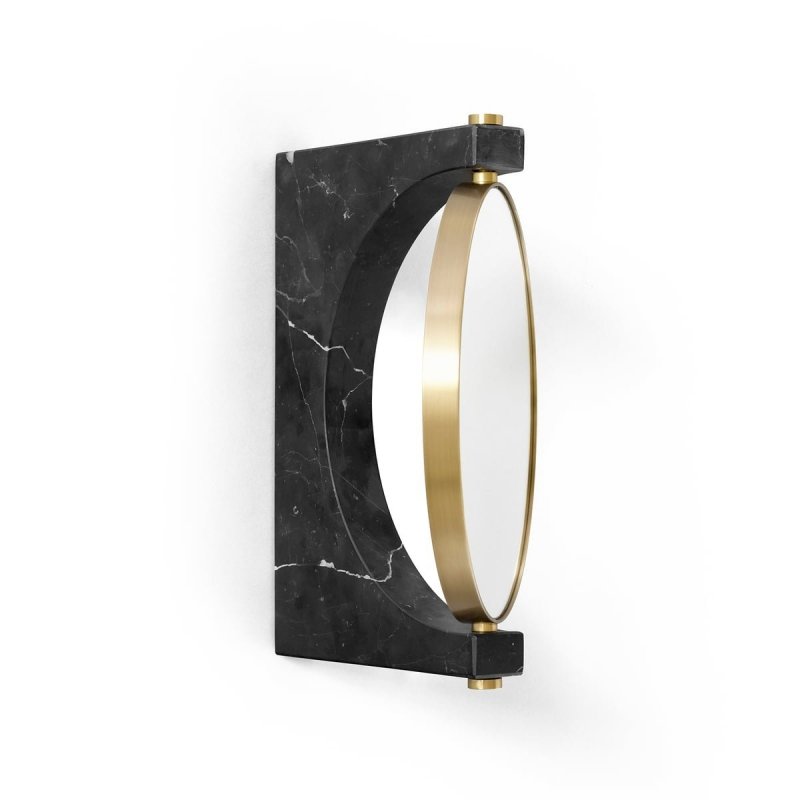 Menu PEPE MARBLE Ścienne Lustro Marmurowe - Biały Marmur