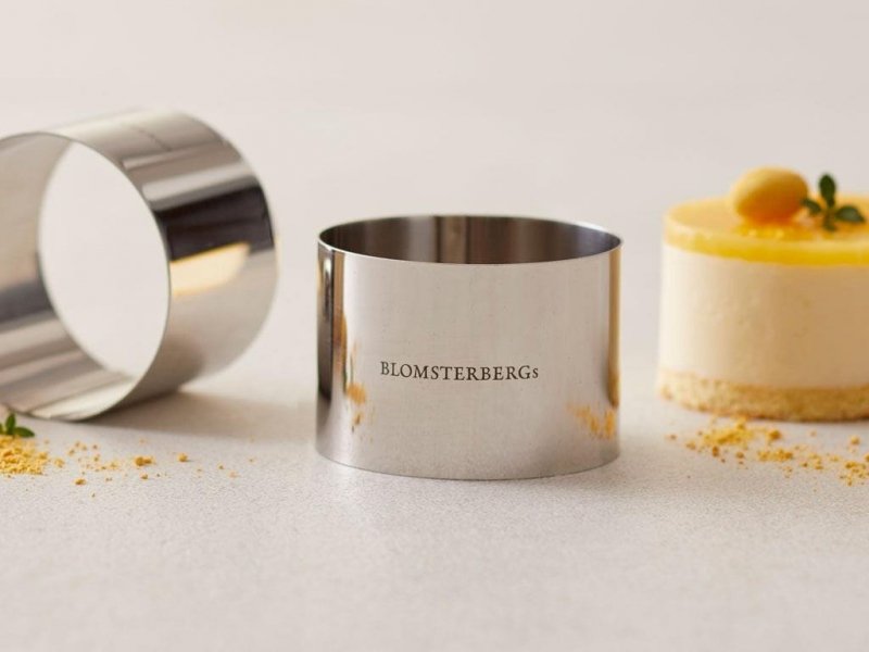 Blomsterbergs KITCHEN Stalowy Ring - Forma do Deserów 7 cm 2 Szt.