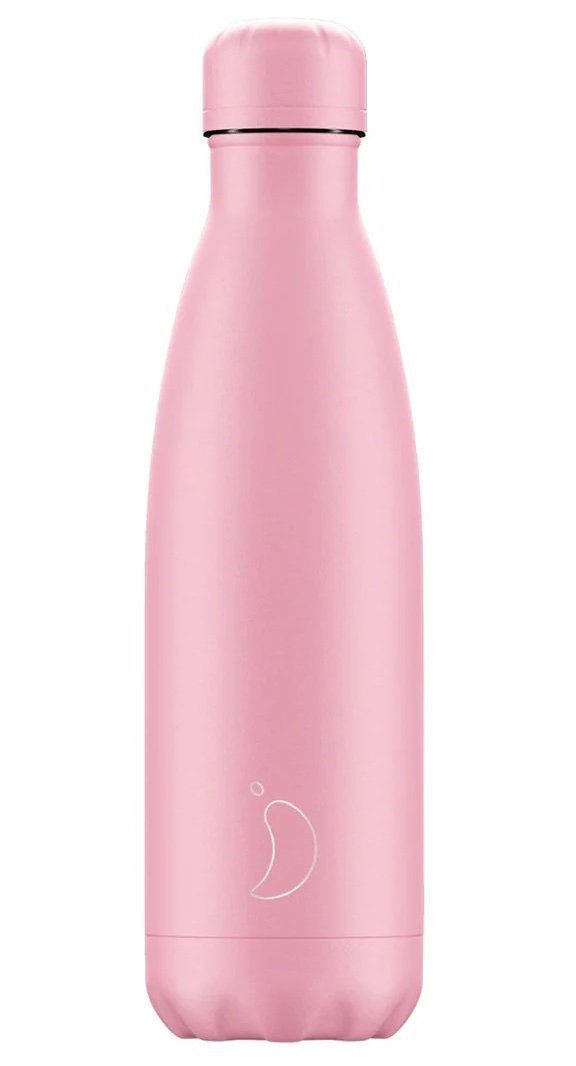 Chilly's PASTEL Stalowa Butelka Termiczna 500 ml / Różowa