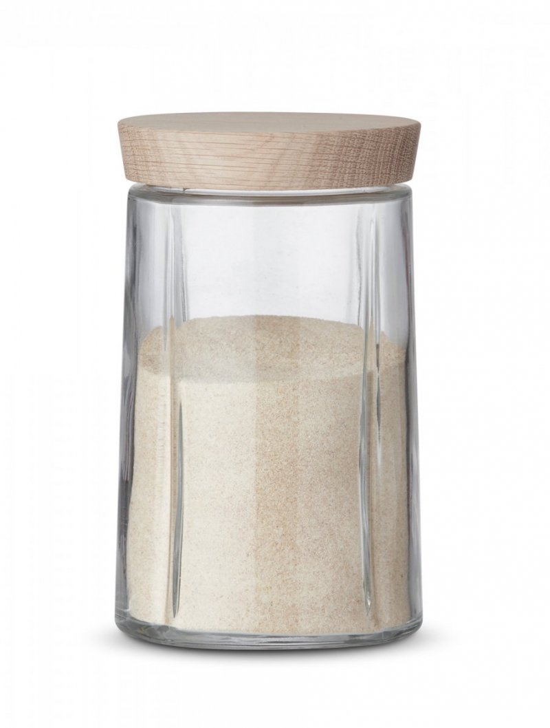 Rosendahl GRAND CRU Pojemnik Szklany 1,0 l - Słój z Dębową Pokrywką