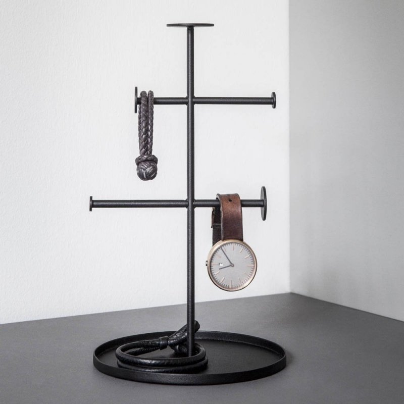 Menu NORM Drzewko - Stojak na Biżuterię, Zegarki / Czarny