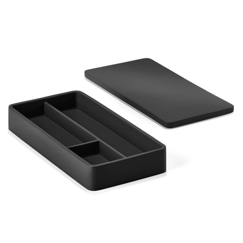 ZONE Denmark HOME Pojemnik na Akcesoria - Organizer Biurkowy Czarny
