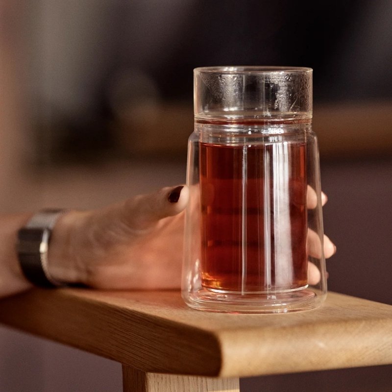 Jacob Jensen THERMAL Szklanka Termiczna z Podwójnymi Ściankami 330 ml / Zielona