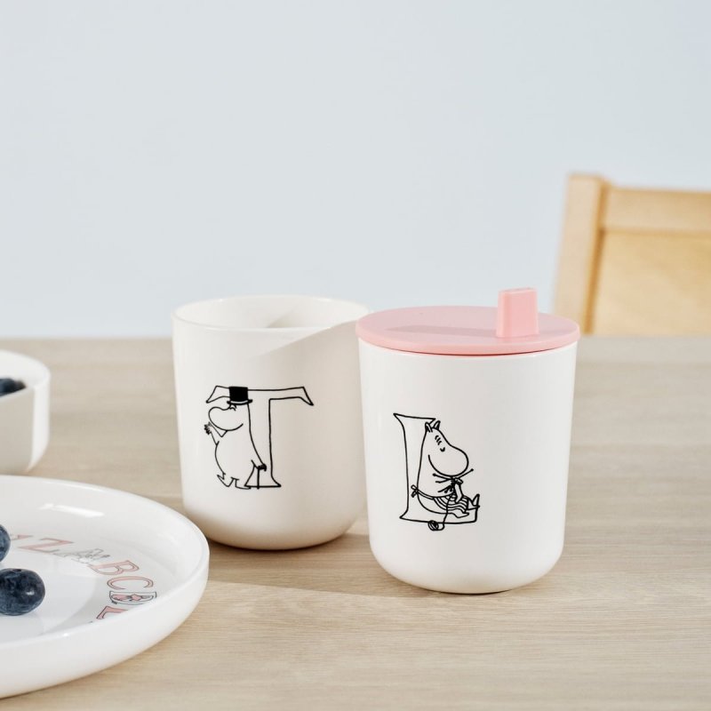 RIG-TIG by Stelton MOOMIN ABC Kubek dla Dzieci - Muminki - Litera T