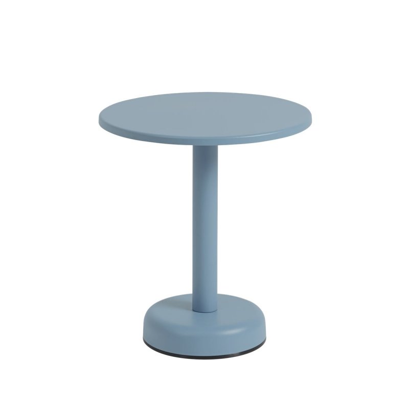 Muuto LINEAR OUTDOOR Stalowy Stolik Kawowy Ogrodowy - Zewnętrzny / Niebieski