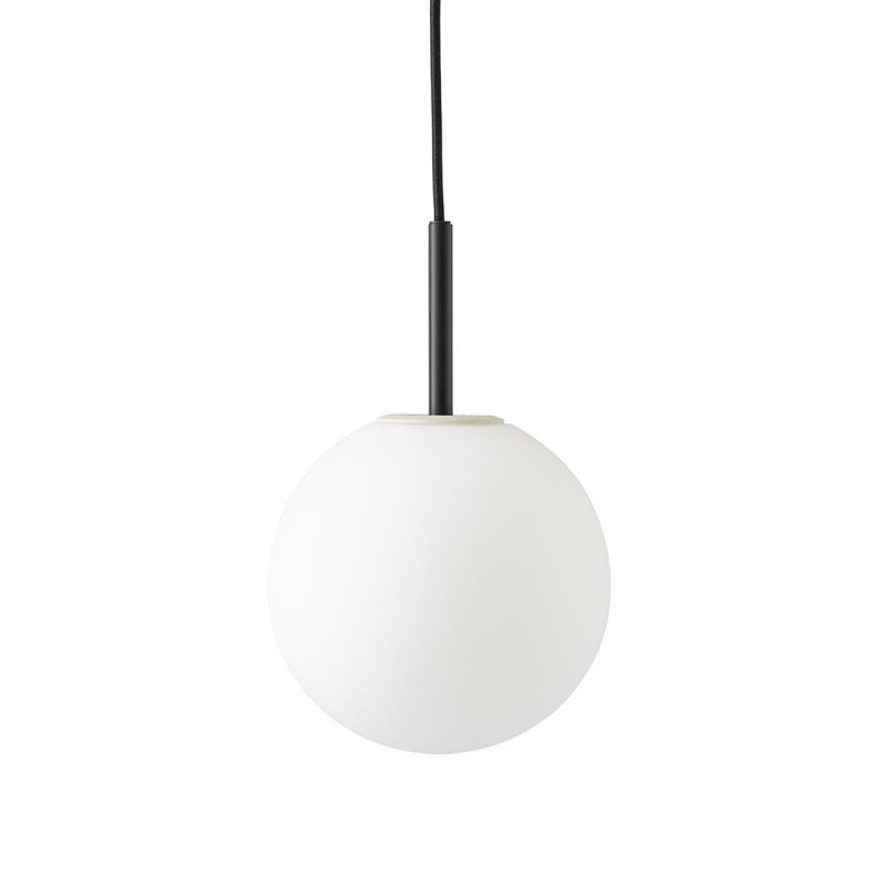 Menu TR Lampa Wisząca Czarna / Klosz Biały Matowy
