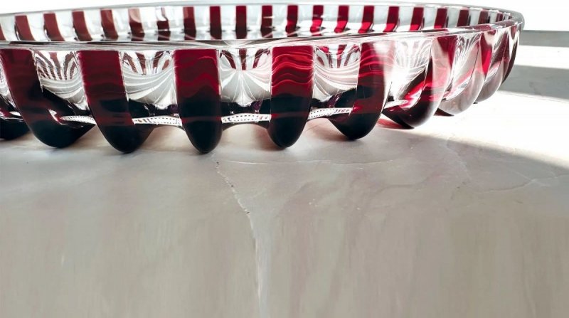 Guzzini DOLCEVITA Okrągła Taca do Serwowania 31 cm / Różowa