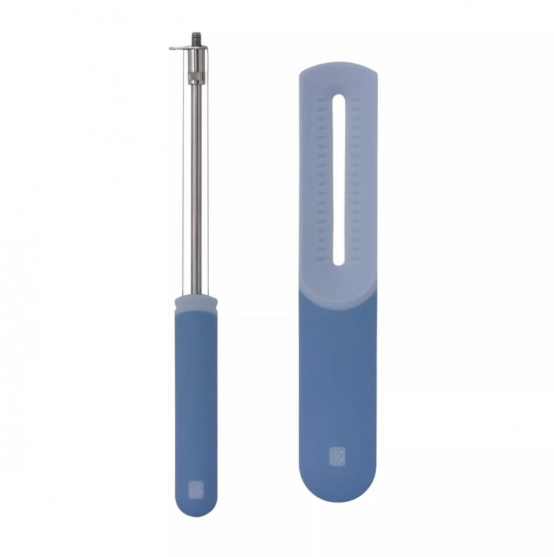 RIG-TIG by Stelton - Zestaw do Serów - Nóż + Krajacz - Niebieski