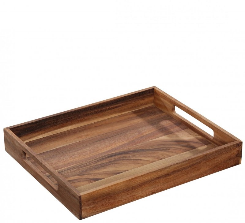 Zassenhaus AKACJA Drewniana Taca do Serwowania 44 cm Prosta