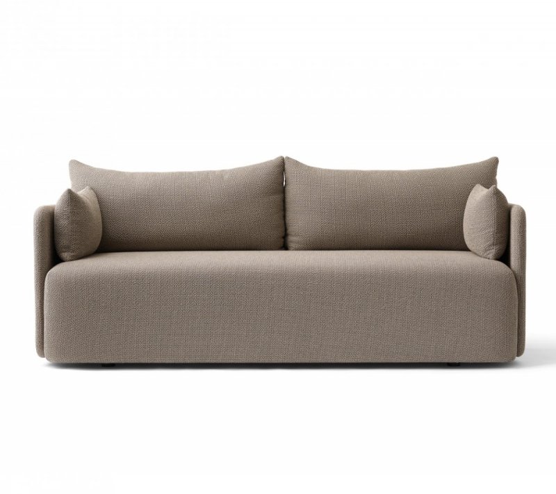 Menu OFFSET Sofa Podwójna - Tkanina Kvadrat Odcień Beżowy