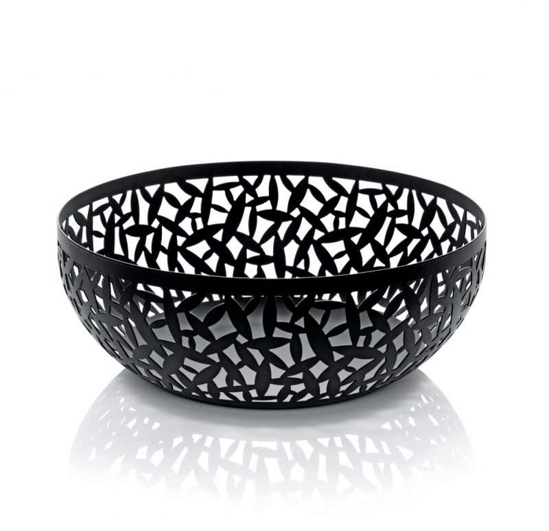 Alessi CACTUS! Misa na Owoce 29 cm - Czarna