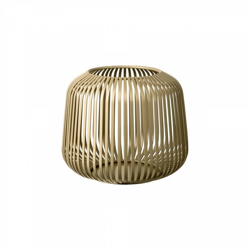 Blomus LITO Lampion - Świecznik 17 cm / Złoty Champagne