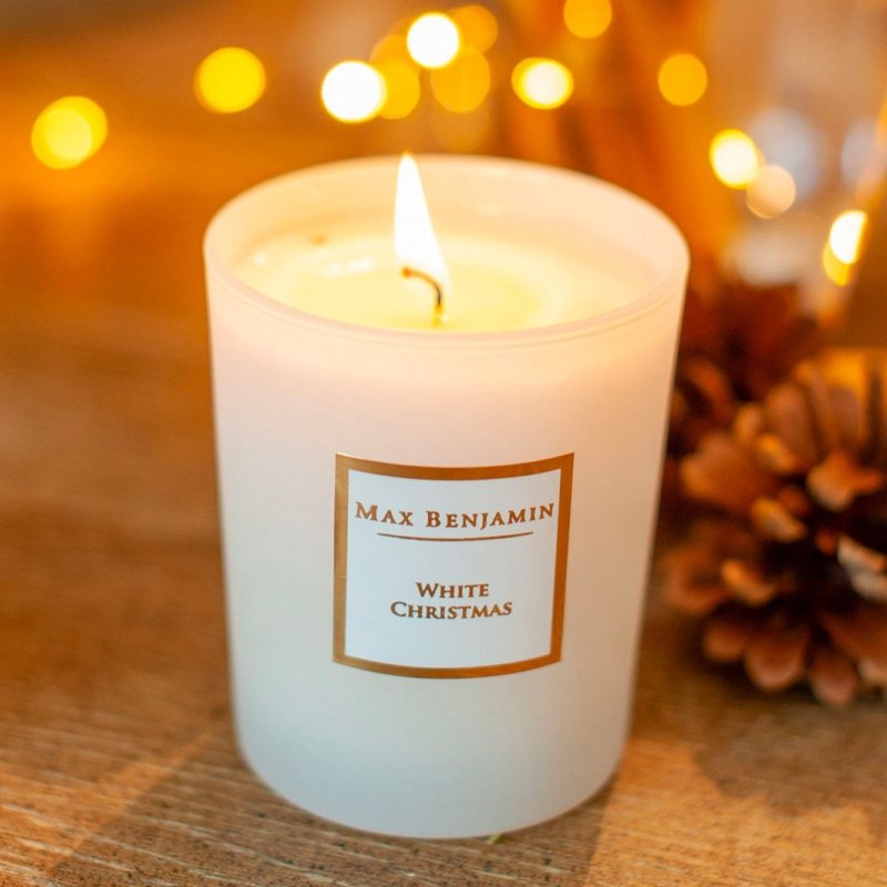 Max Benjamin CLASSIC Świeca Zapachowa 190 g Świąteczna / White Christmas
