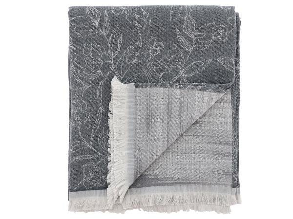 Sodahl INFINITY Bawełniany Pled - Koc 130x170 cm Szary