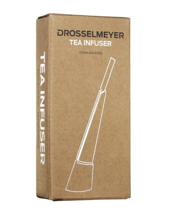 Drosselmeyer TEA Stalowa Zaparzaczka do Herbaty / Złota