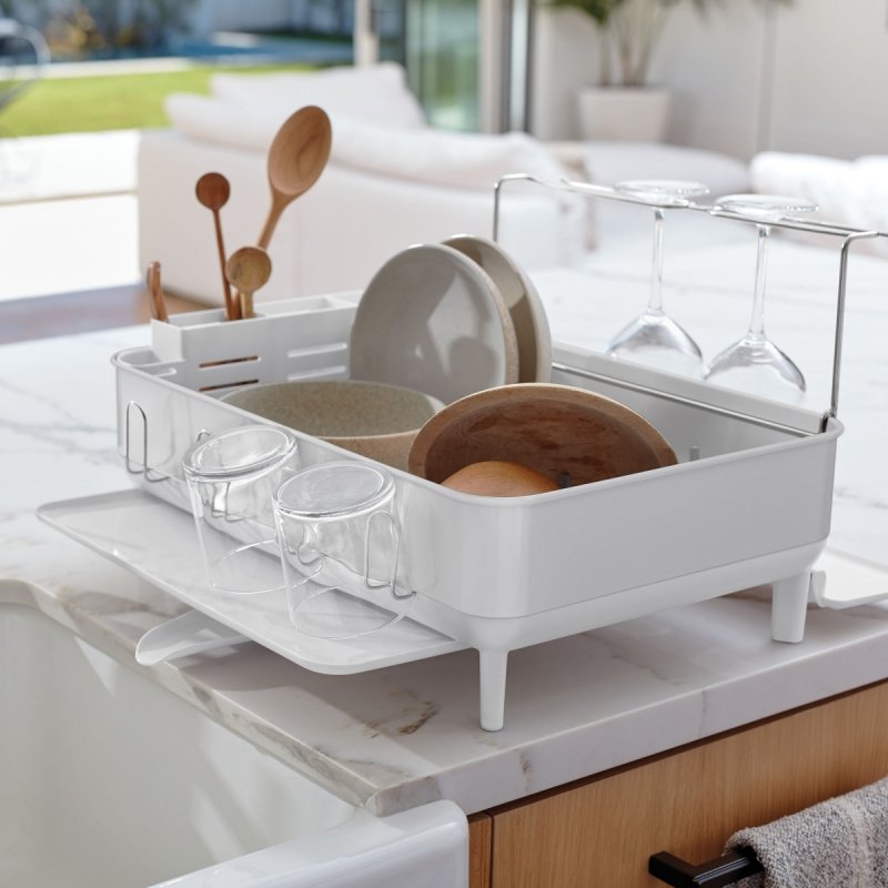 simplehuman COMPACT Suszarka - Ociekacz do Naczyń / Biały