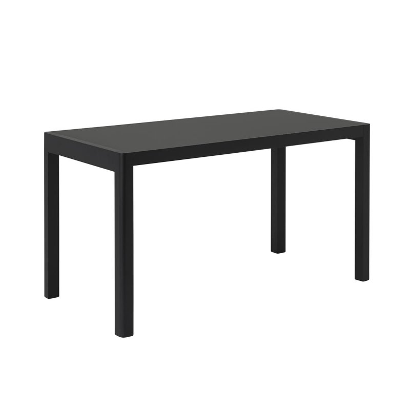 Muuto WORKSHOP Biurko Drewniane 130x65 cm / Czarne