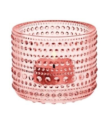 Iittala KASTEHELMI Świecznik Tealight / Różowy