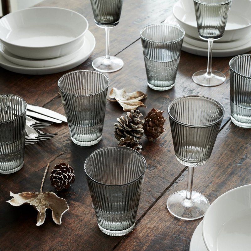 Rosendahl NOUVEAU Szklanki do Wody 360 ml 2 Szt. / Szare