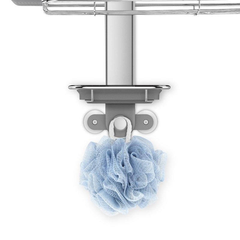 simplehuman BATH Regulowane Koszyki Prysznicowe - Wiszące