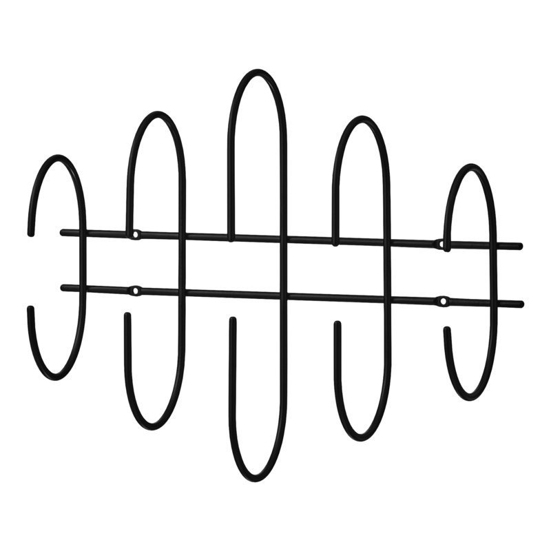 Aytm MOVEO Wieszak Ścienny 51 cm Czarny
