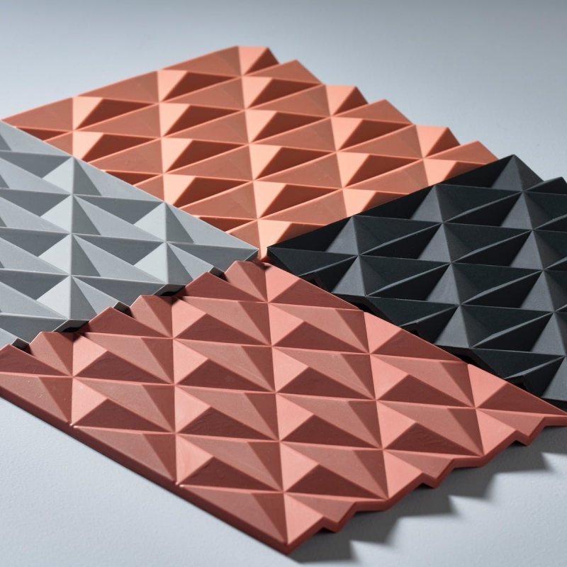 ZONE Denmark ORIGAMI Podkładka pod Naczynia - Szara