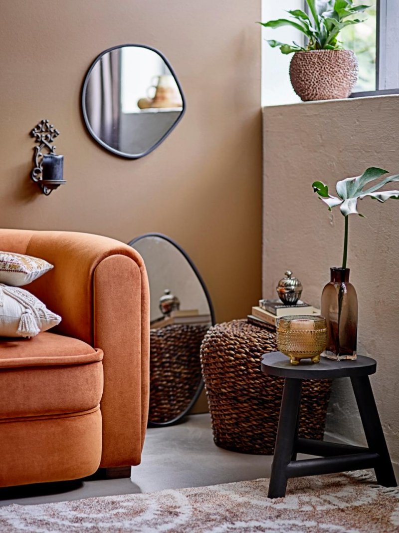 Bloomingville ANNISA Szkatułka Aluminiowa 11,5 cm / Figurka Dekoracyjna