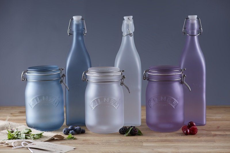 Kilner Słój do Napojów 5 l Frosted - Biały