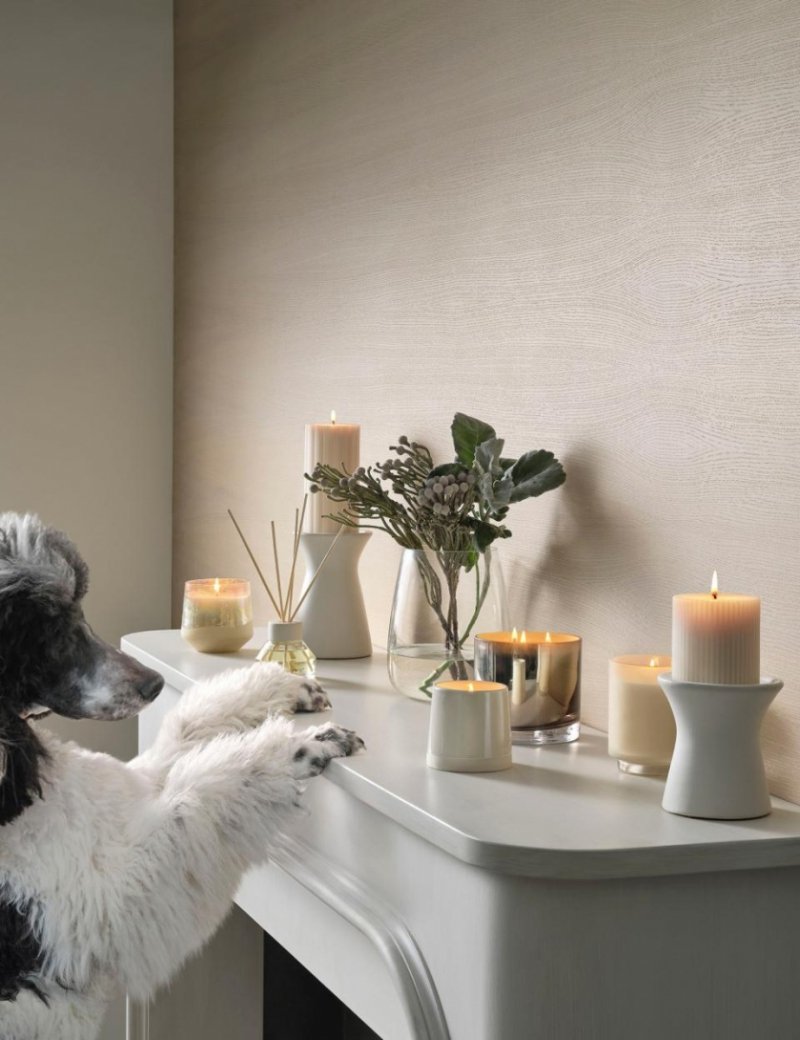 Winter White Boxed Glass Candle – eleganckie opakowanie prezentowe