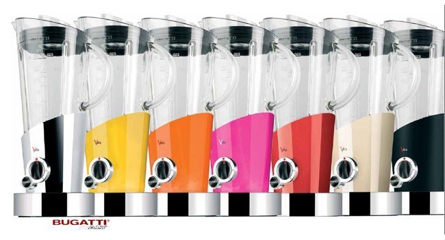 Casa Bugatti VELA Blender Srebrny - Chrom