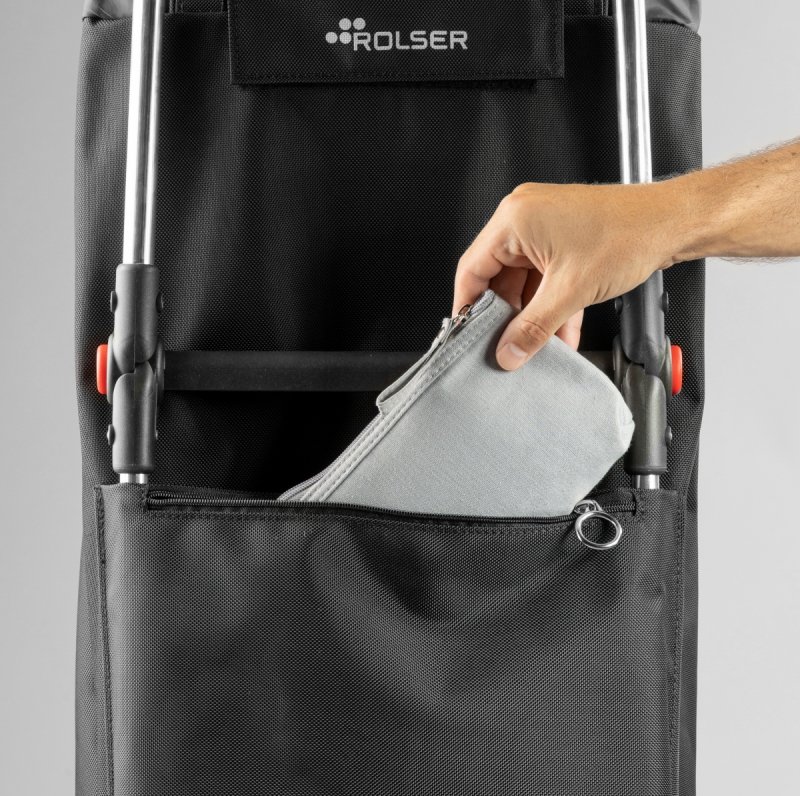 Rolser BIG POLAR 4 Wózek na Kółkach - Torba na Zakupy / Fioletowy