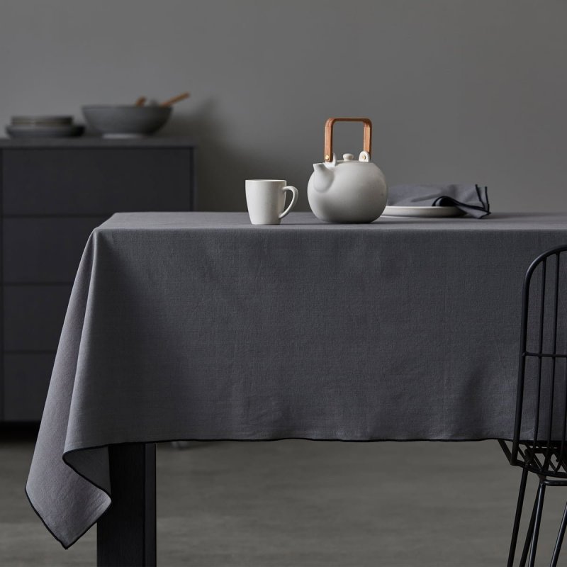 Sodahl ORGANIC Obrus 140x350 cm / Ciemnoszary